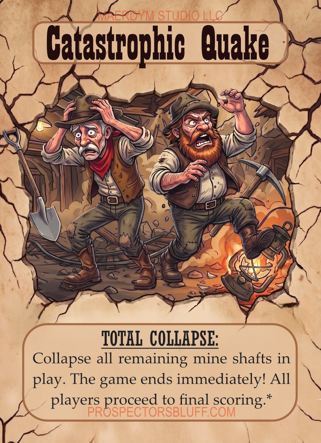 Prospector's Bluff - Mining Card Game