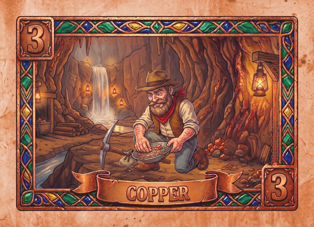 Prospector's Bluff - Mining Card Game