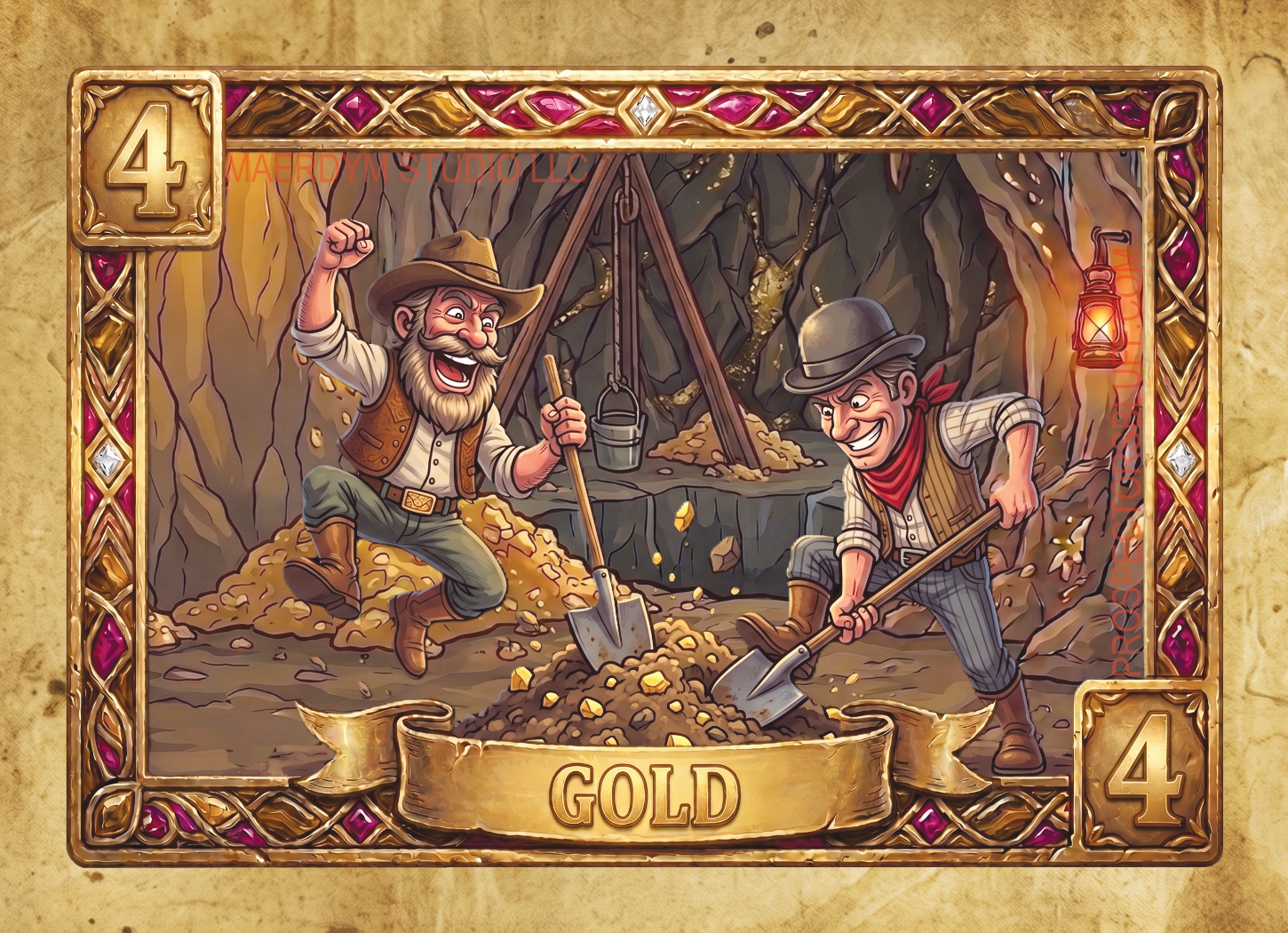 Prospector's Bluff - Mining Card Game