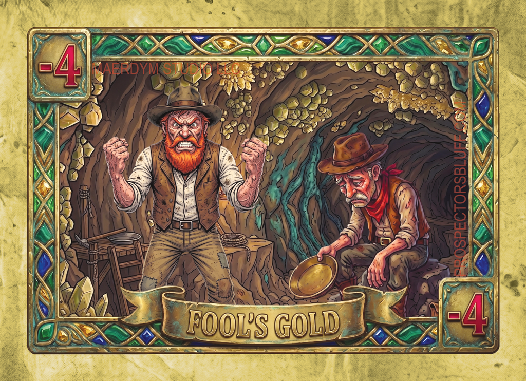 Prospector's Bluff - Mining Card Game